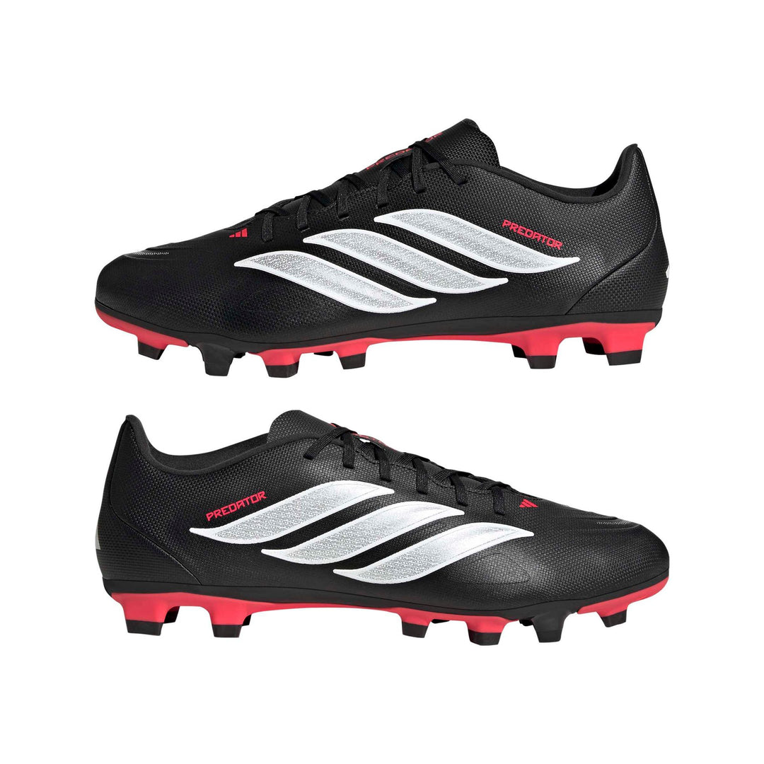 adidas Predator Club Fg/Mg - cblack/ftwwht/lucred