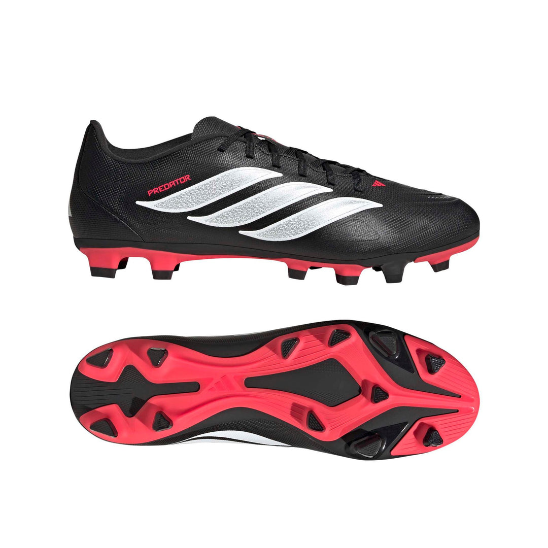 adidas Predator Club Fg/Mg - cblack/ftwwht/lucred