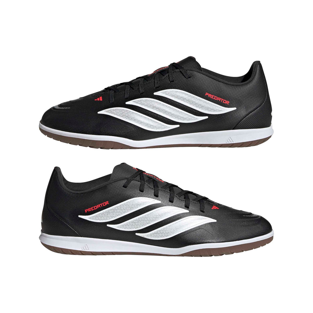 adidas Predator Club In Sala - cblack/ftwwht/lucred