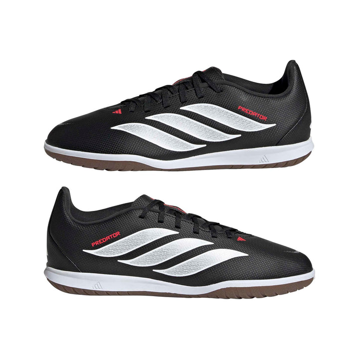 adidas Predator Club In Sala J - cblack/ftwwht/lucred