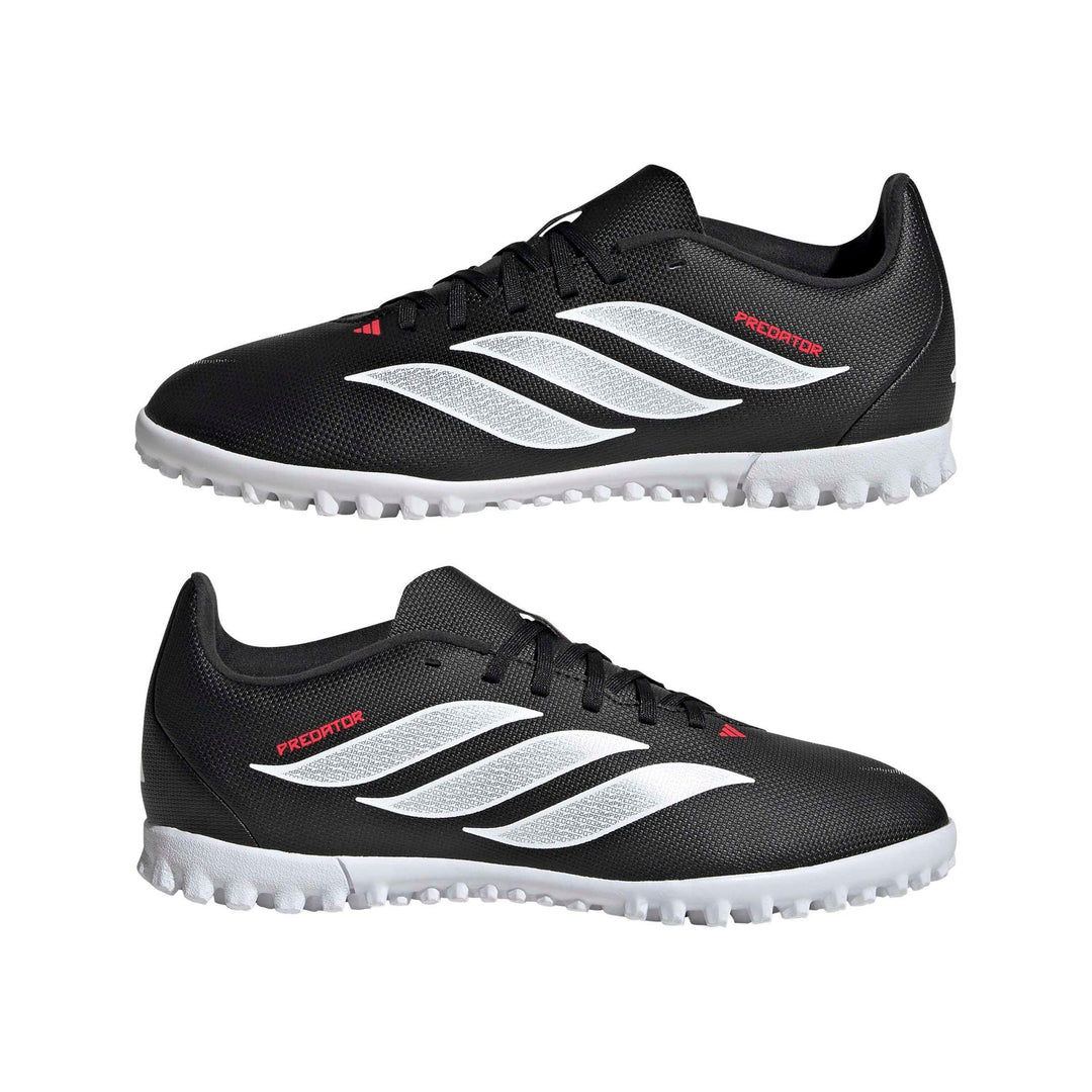 adidas Predator Club Tf J - cblack/ftwwht/lucred