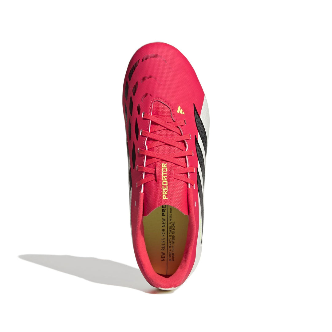 adidas Predator Club Fg/Mg J - lucred/cblack/ftwwht