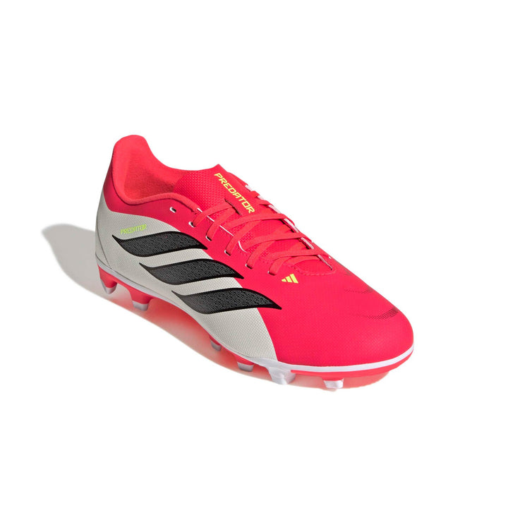adidas Predator Club Fg/Mg J - lucred/cblack/ftwwht
