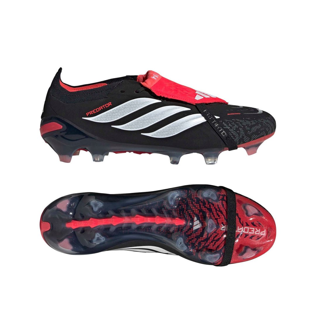 adidas Predator Club Fg/Mg J - cblack/ftwwht/lucred