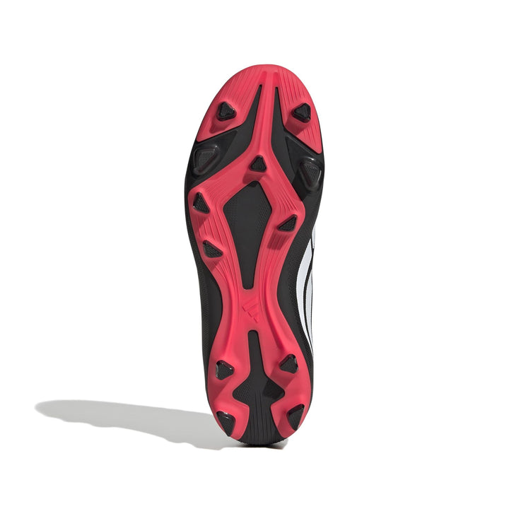 adidas Predator Club Fg/Mg J - cblack/ftwwht/lucred