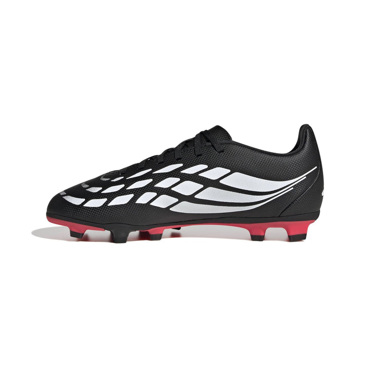 adidas Predator Club Fg/Mg J - cblack/ftwwht/lucred