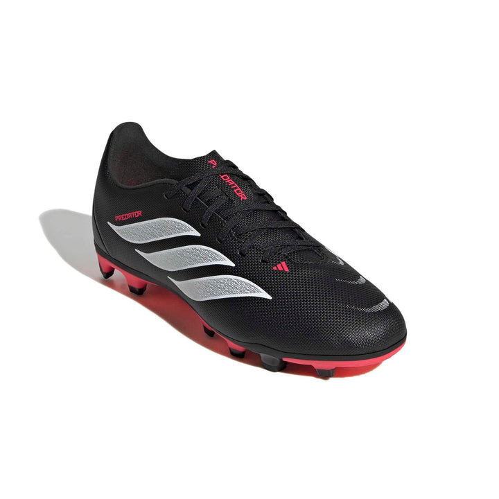 adidas Predator Club Fg/Mg J - cblack/ftwwht/lucred