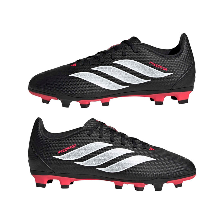 adidas Predator Club Fg/Mg J - cblack/ftwwht/lucred