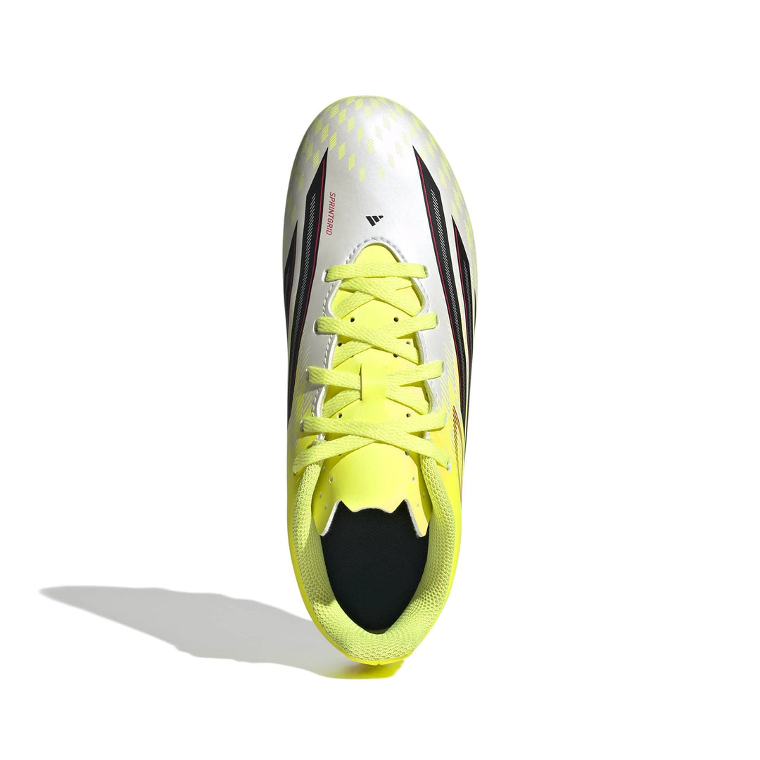 adidas F50 Club Fg/Mg J - tesoye/cblack/lucred