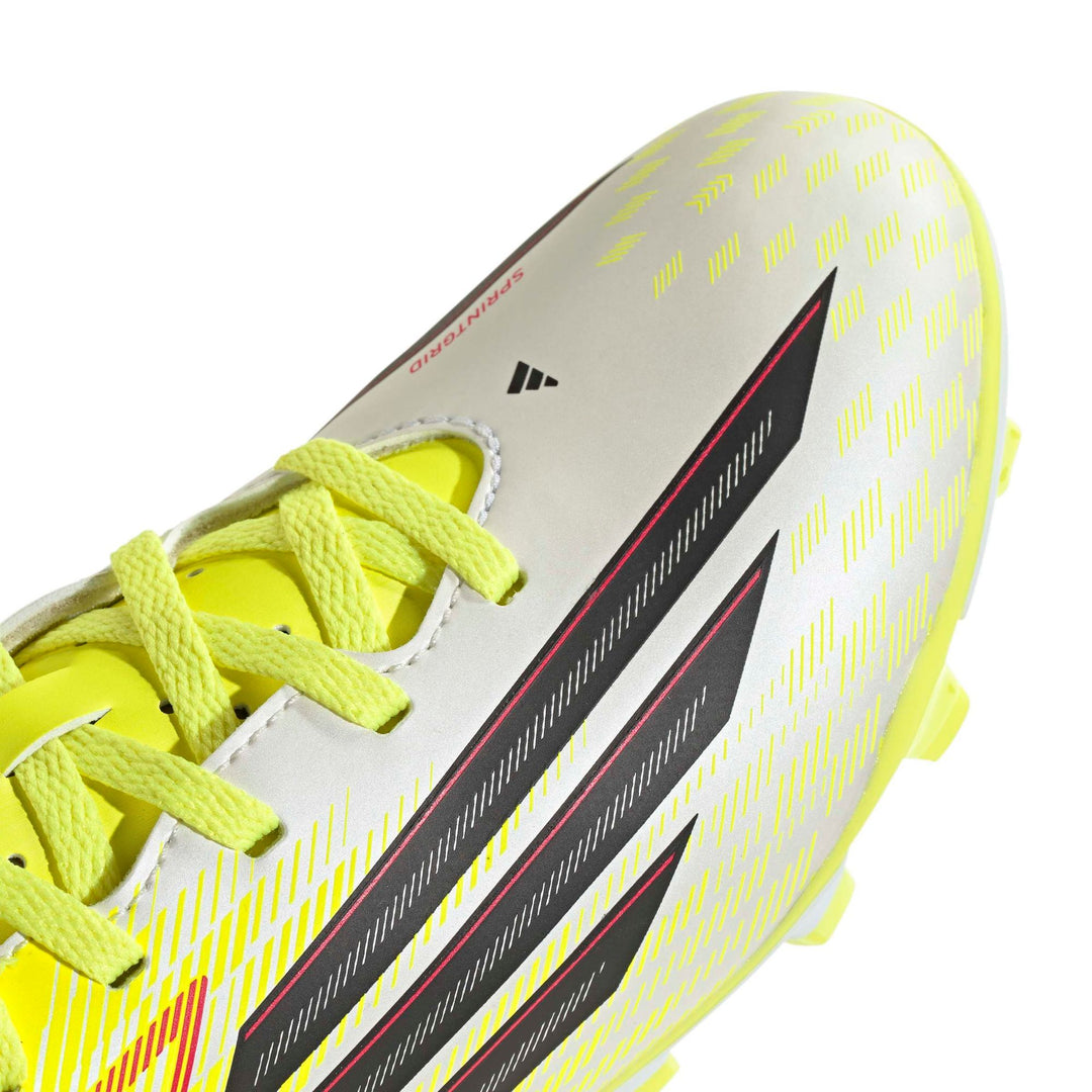 adidas F50 Club Fg/Mg J - tesoye/cblack/lucred