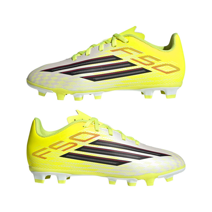 adidas F50 Club Fg/Mg J - tesoye/cblack/lucred