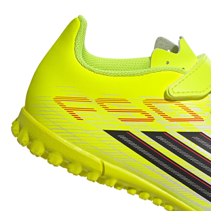adidas F50 Club H&amp;L Tf J - tesoye/cblack/lucred