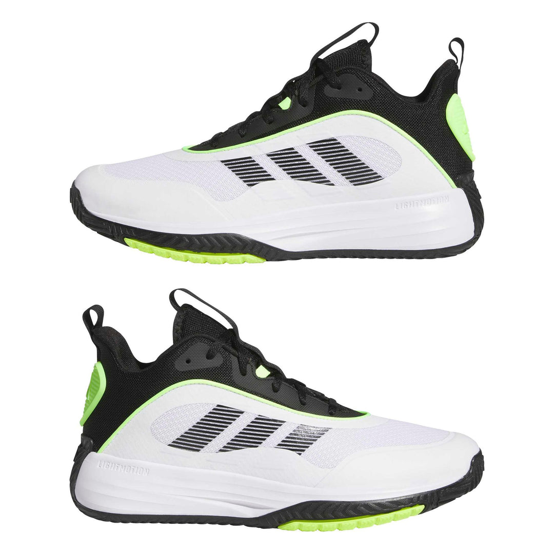 adidas Ownthegame 3.0 - ftwwht/cblack/luclem