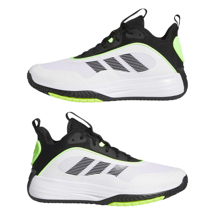 adidas Ownthegame 3.0 - ftwwht/cblack/luclem