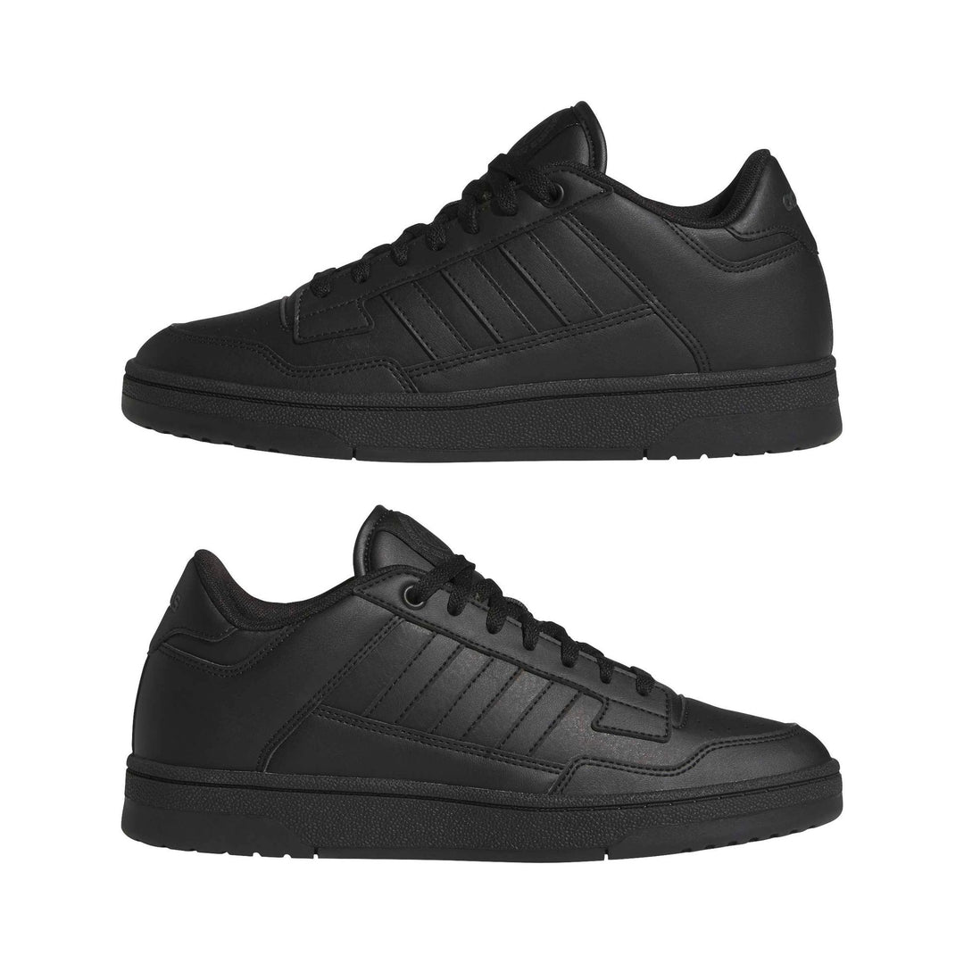 adidas Rapid Court Low - cblack/cblack/carbon