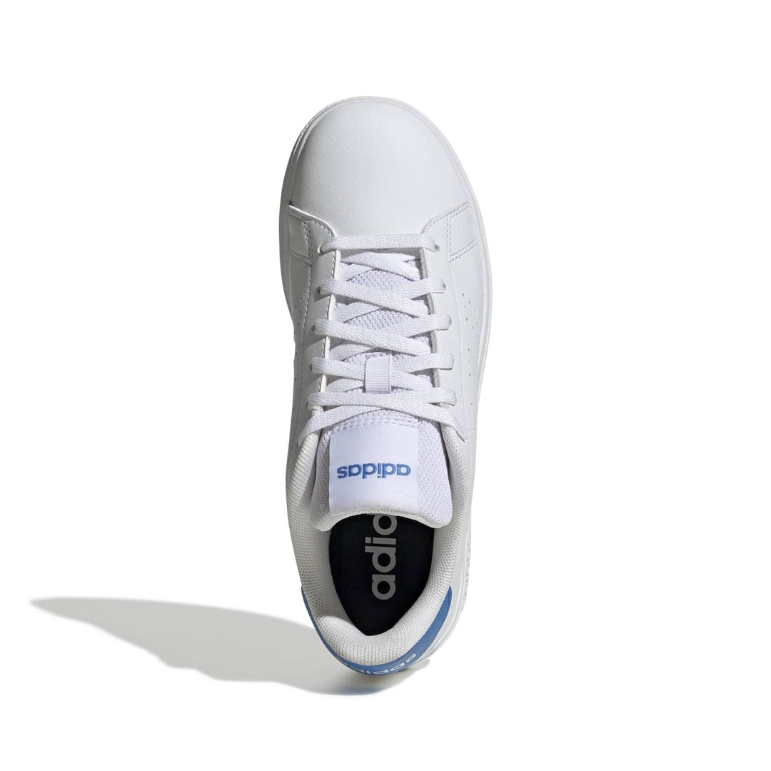 adidas Advantage Base 2.0 J - ftwwht/ftwwht/lurabl