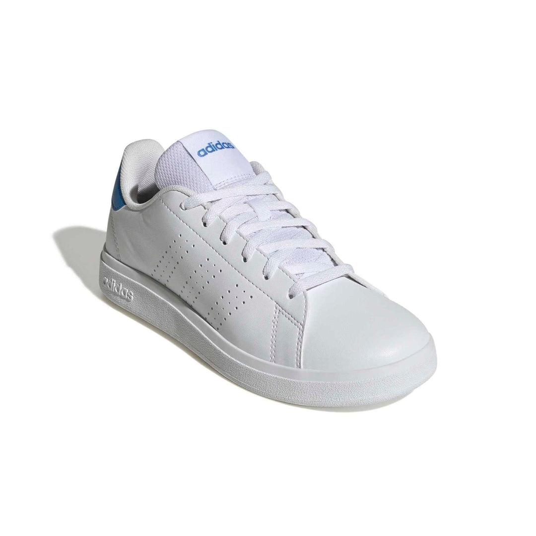 adidas Advantage Base 2.0 J - ftwwht/ftwwht/lurabl