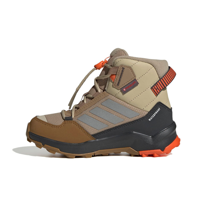 adidas Terrex Ax4R Cw+ Mid K - cardbo/msilve/seimor