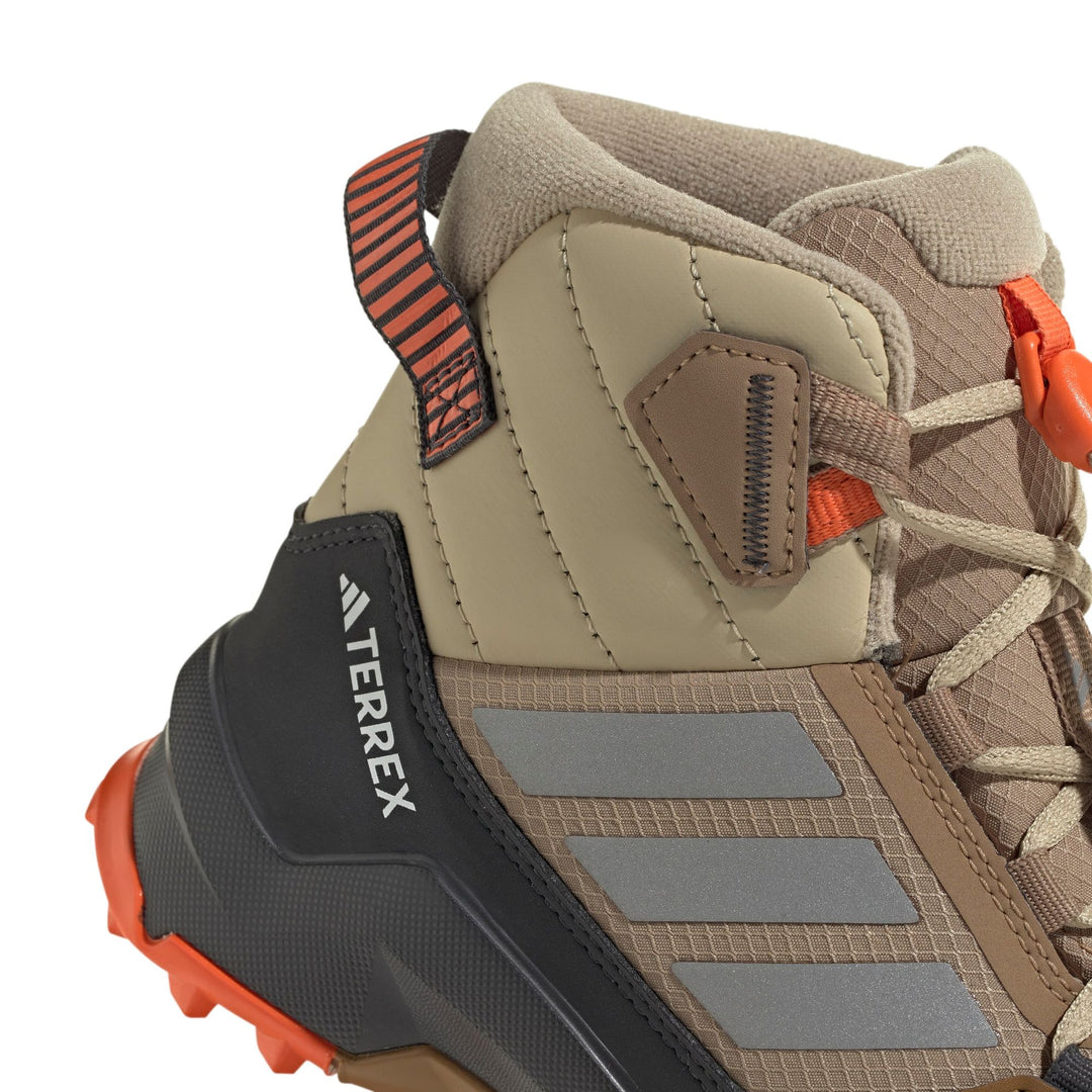 adidas Terrex Ax4R Cw+ Mid K - cardbo/msilve/seimor
