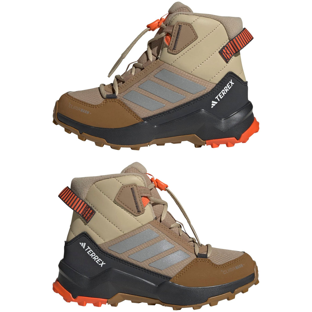 adidas Terrex Ax4R Cw+ Mid K - cardbo/msilve/seimor