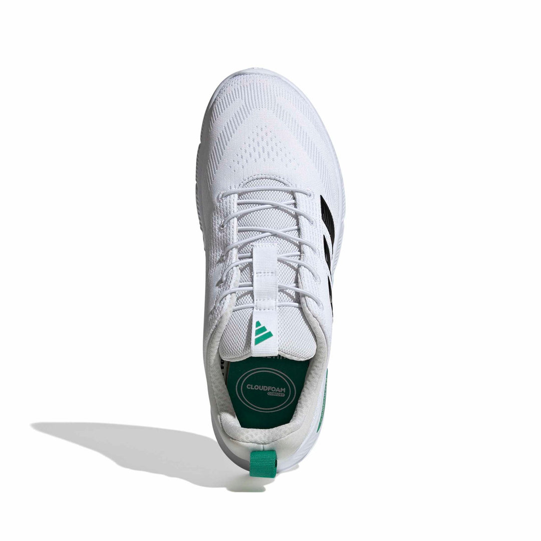adidas Cloudfoam Flex - Elastic Laces - ftwwht/cblack/cougrn