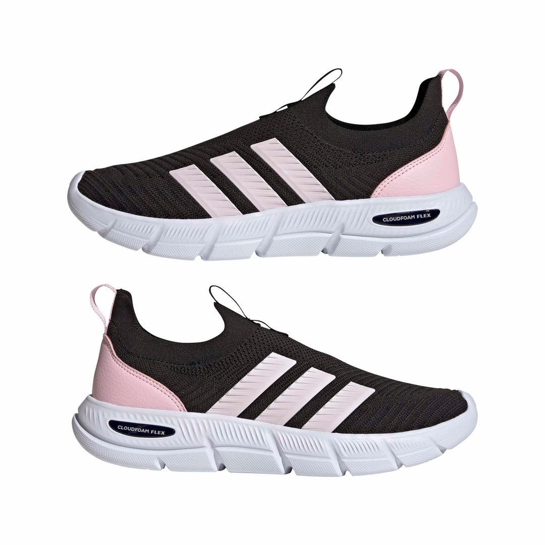 adidas Cloudfoam Flex - Sock - cblack/almpnk/clpink