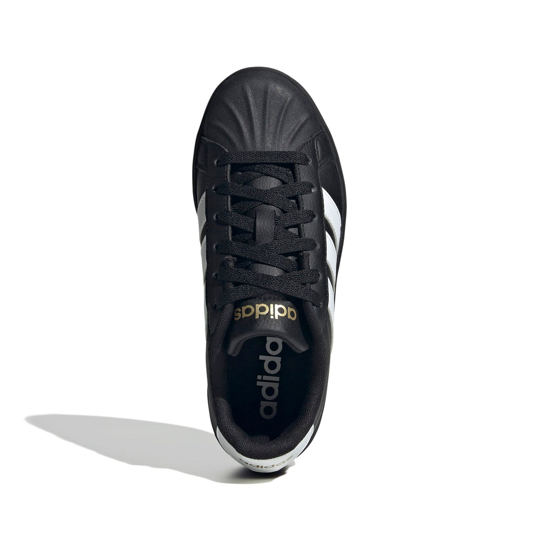 adidas Streettalk J - cblack/ftwwht/goldmt