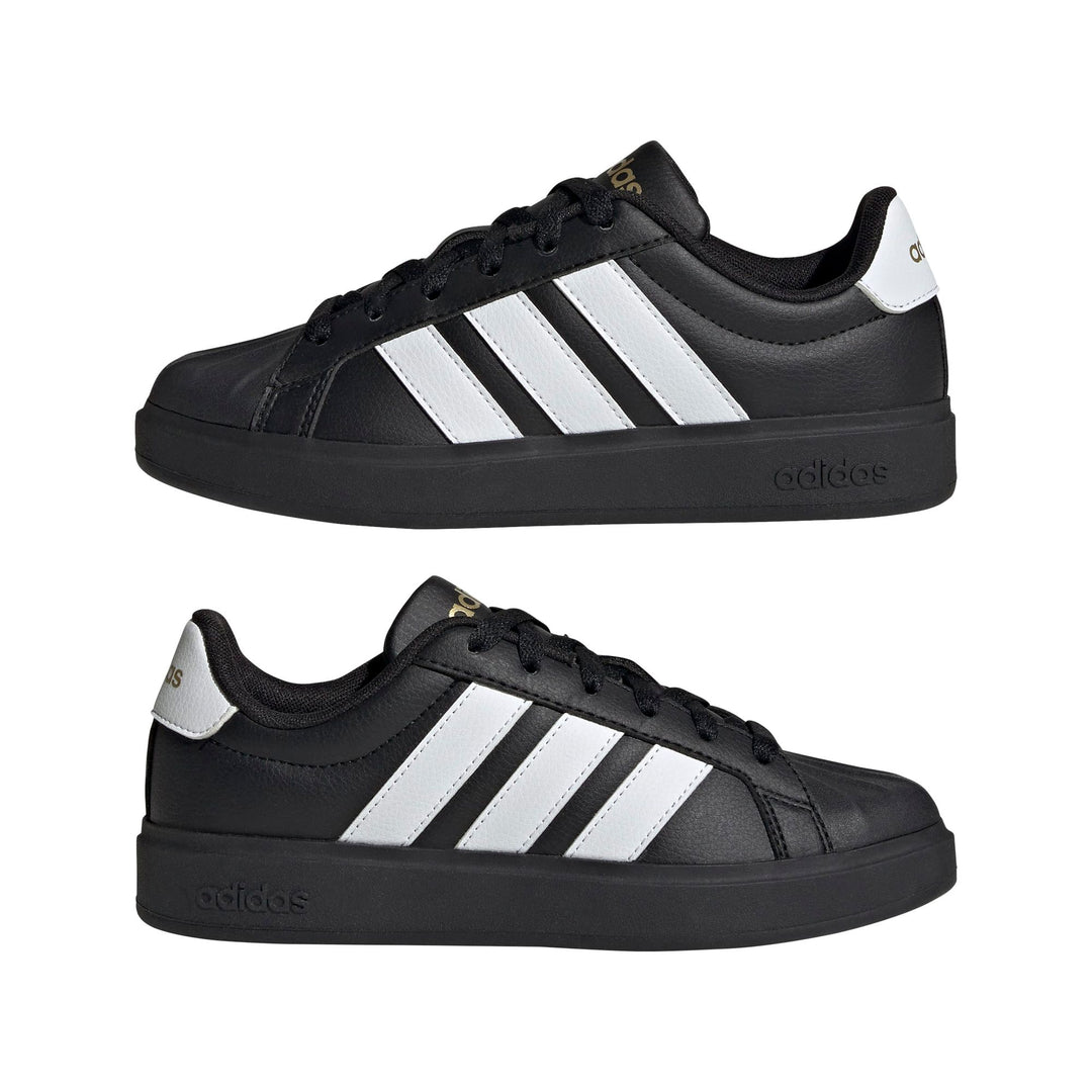adidas Streettalk J - cblack/ftwwht/goldmt