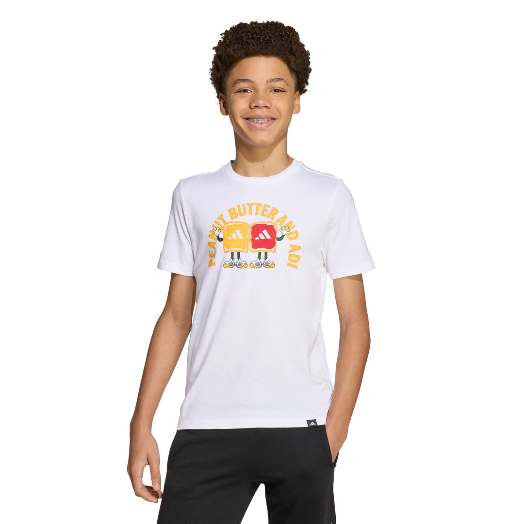 adidas J Food T - white