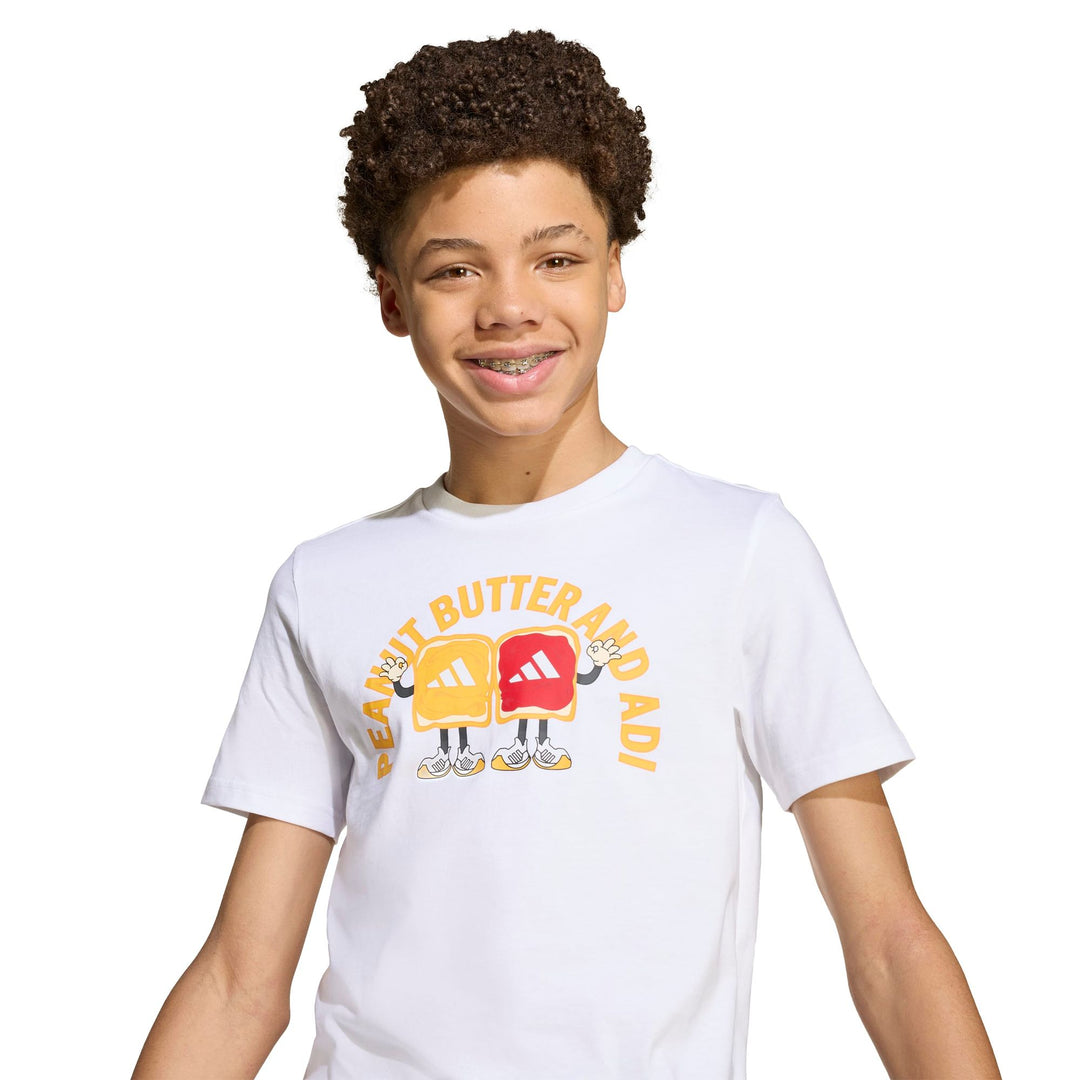 adidas J Food T - white