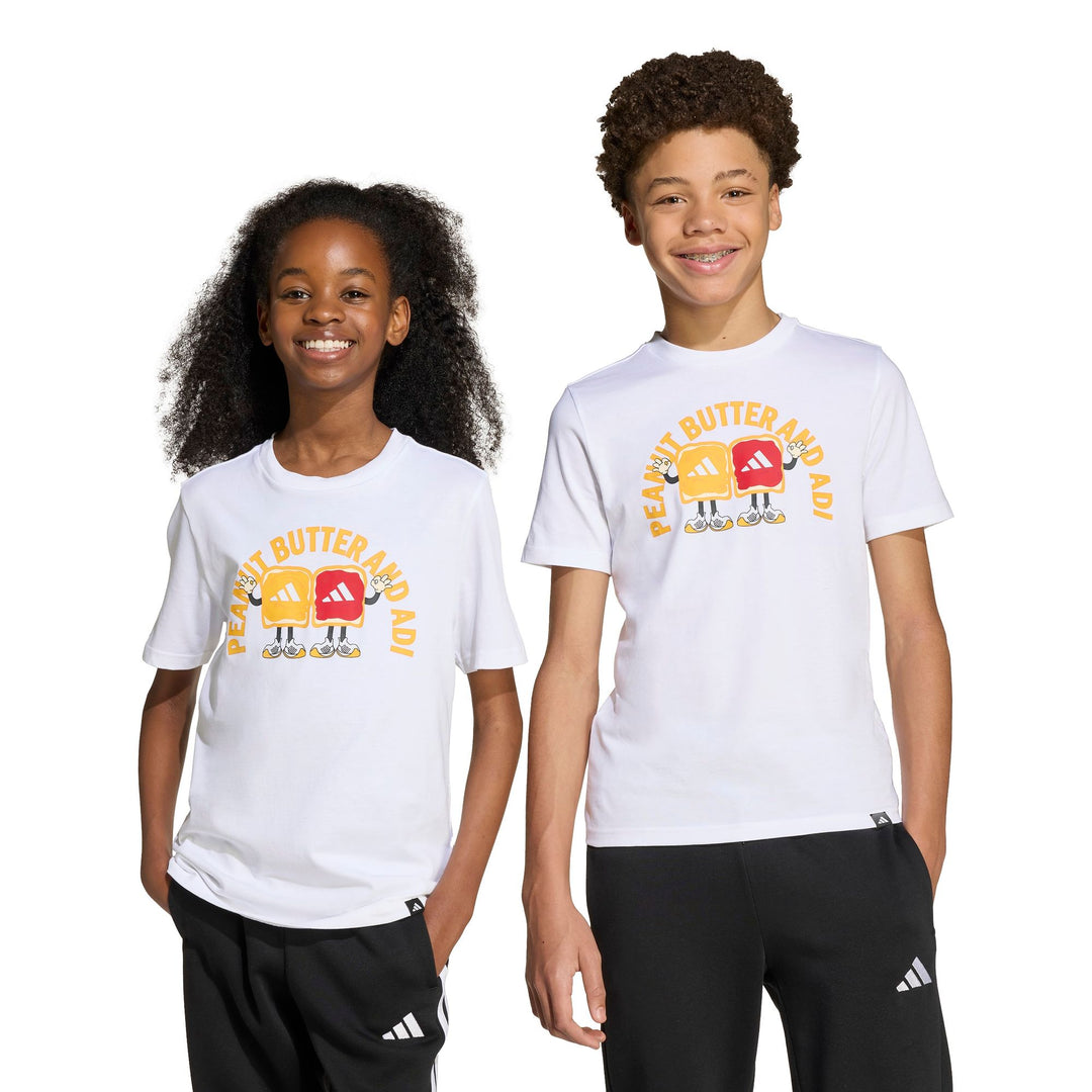 adidas J Food T - white
