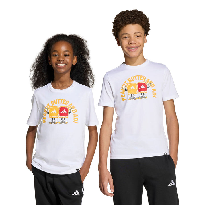 adidas J Food T - white