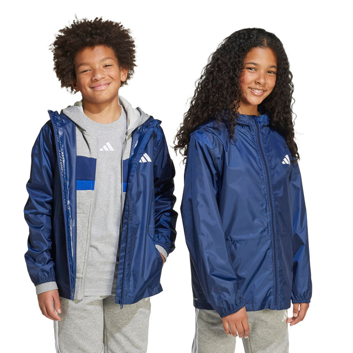 adidas J Rain Jacke - dkblue