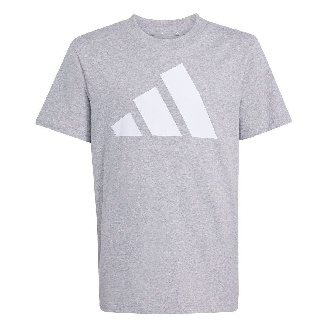 adidas J Bl Tee 160 - mgreyh/white