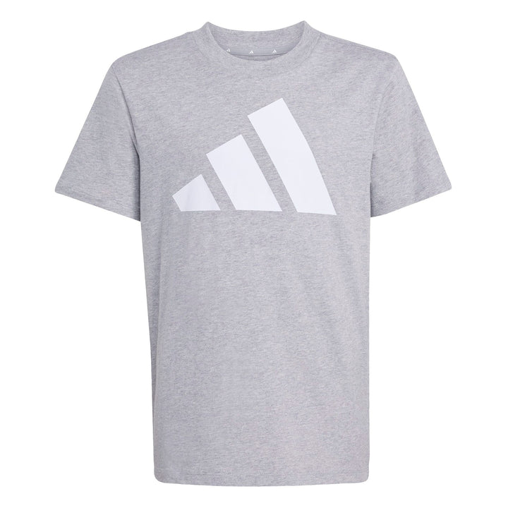 adidas J Bl Tee 160 - mgreyh/white