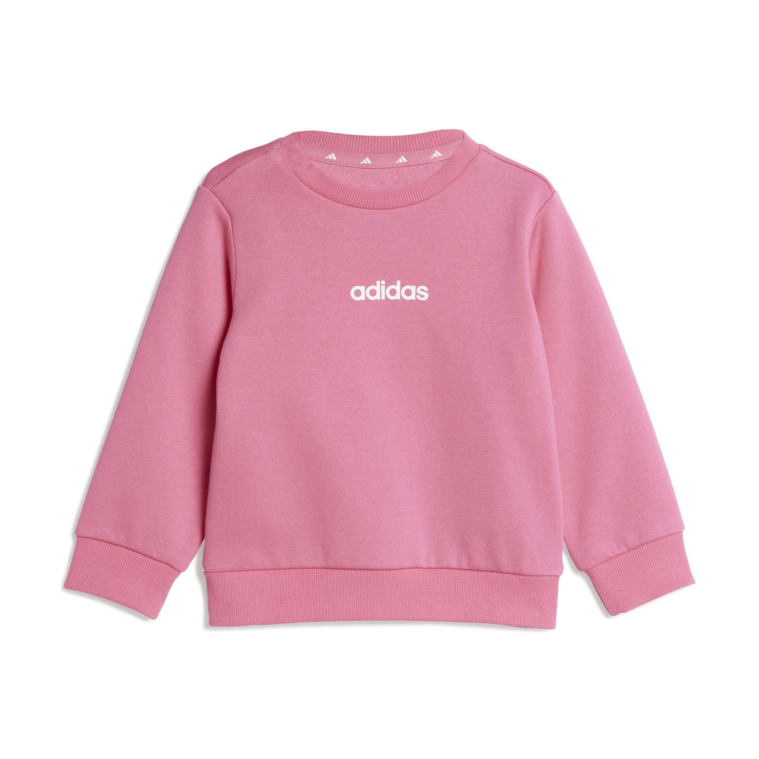 adidas I Lin Fl Jog - pnkfus/white
