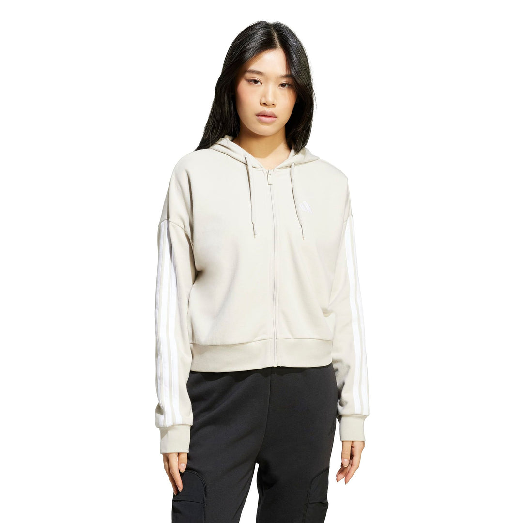 adidas W 3S Ft Fz Hd - wonalu/white