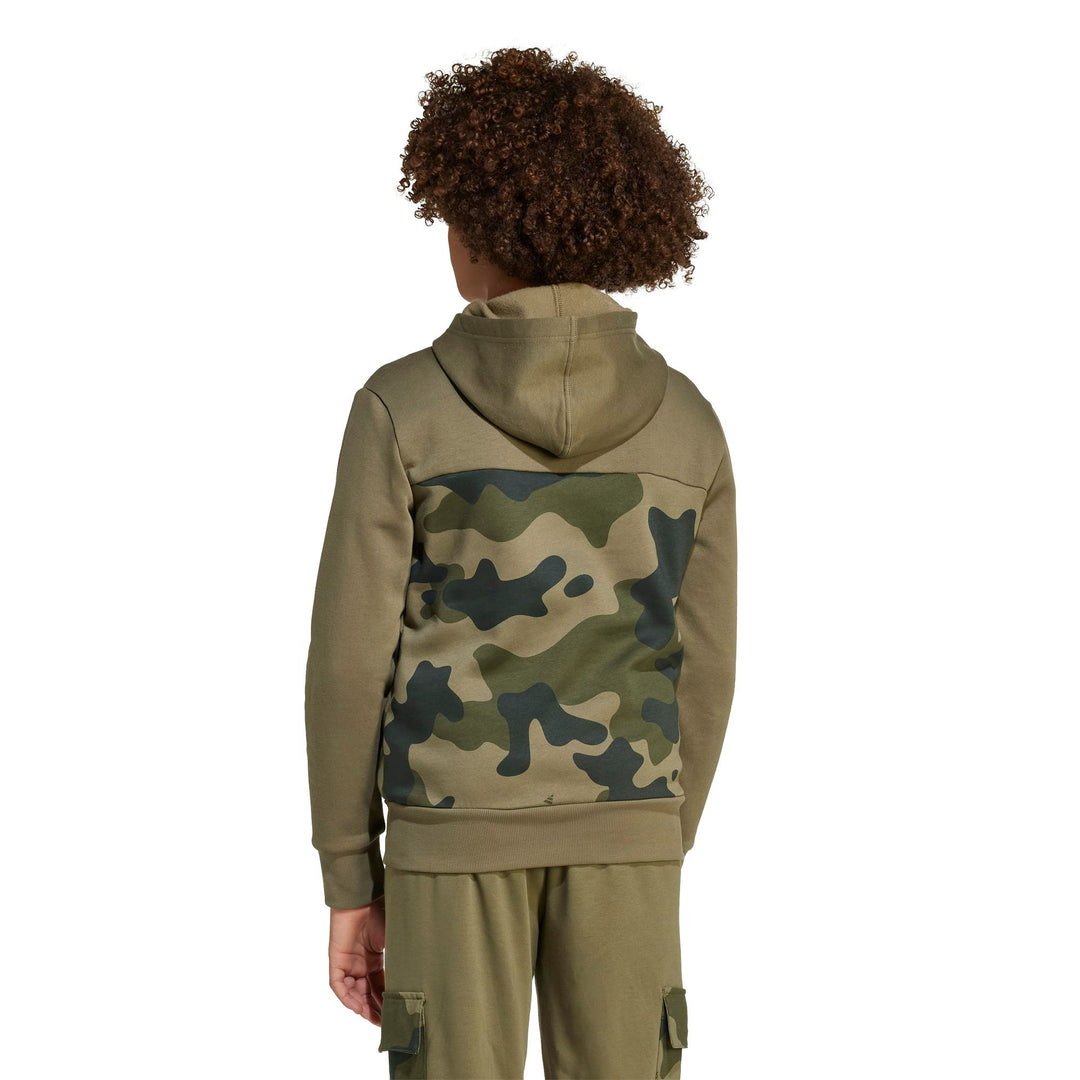 adidas J  Camo Fl Hd - olistr/black