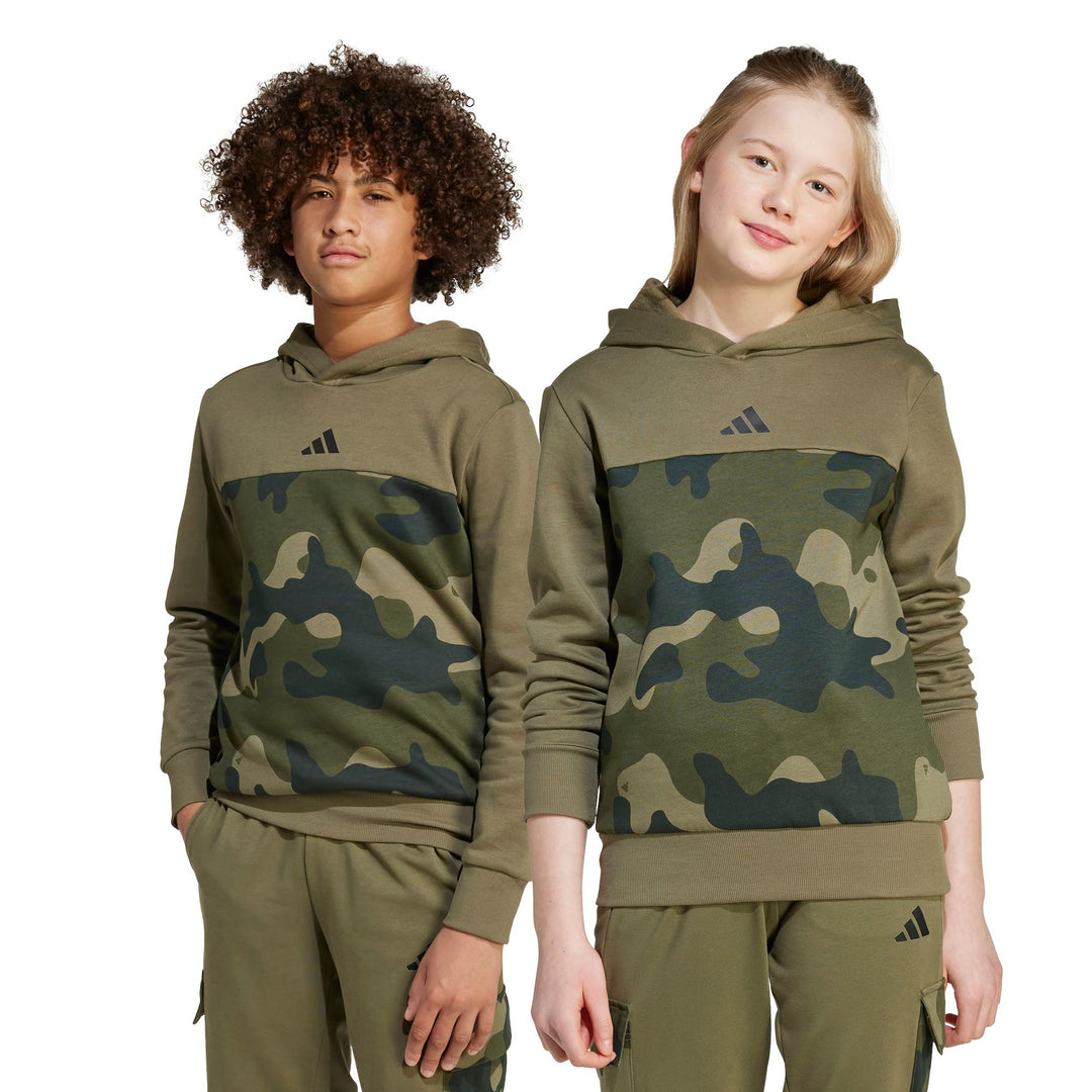 adidas J  Camo Fl Hd - olistr/black