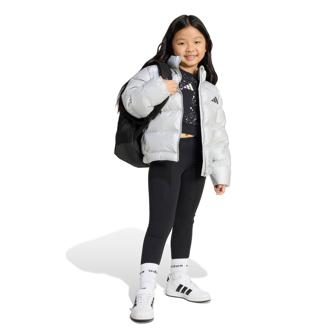 adidas Lk Sd Glam Jacke - silvmt/blkref