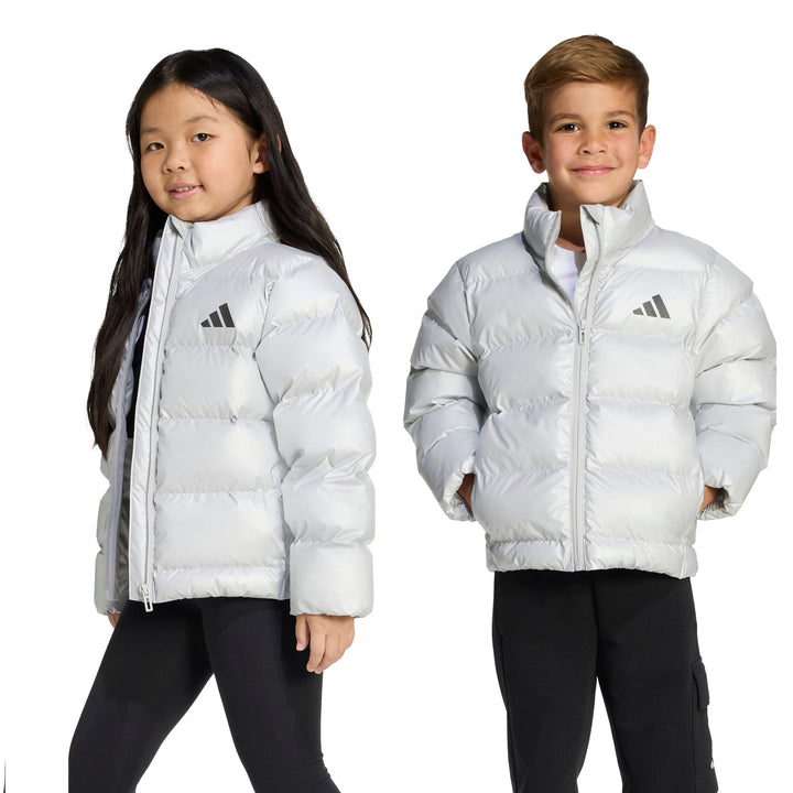 adidas Lk Sd Glam Jacke - silvmt/blkref
