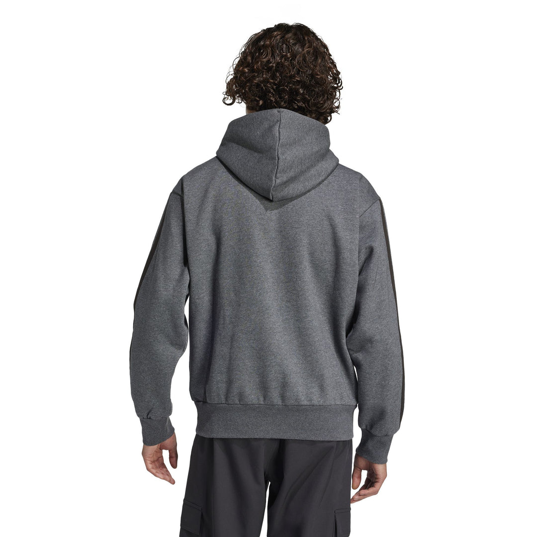adidas M 3S Fl Hd - dgreyh/black