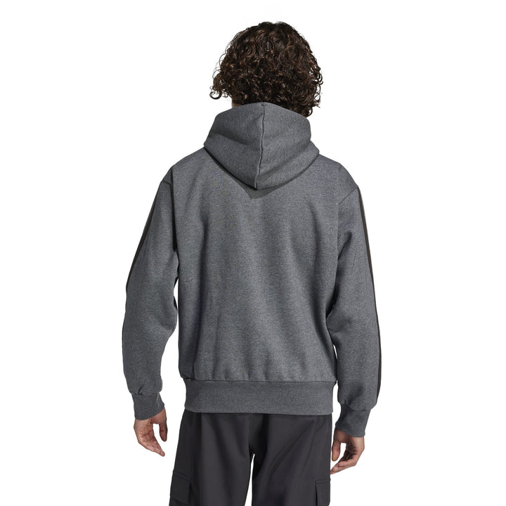 adidas M 3S Fl Hd - dgreyh/black
