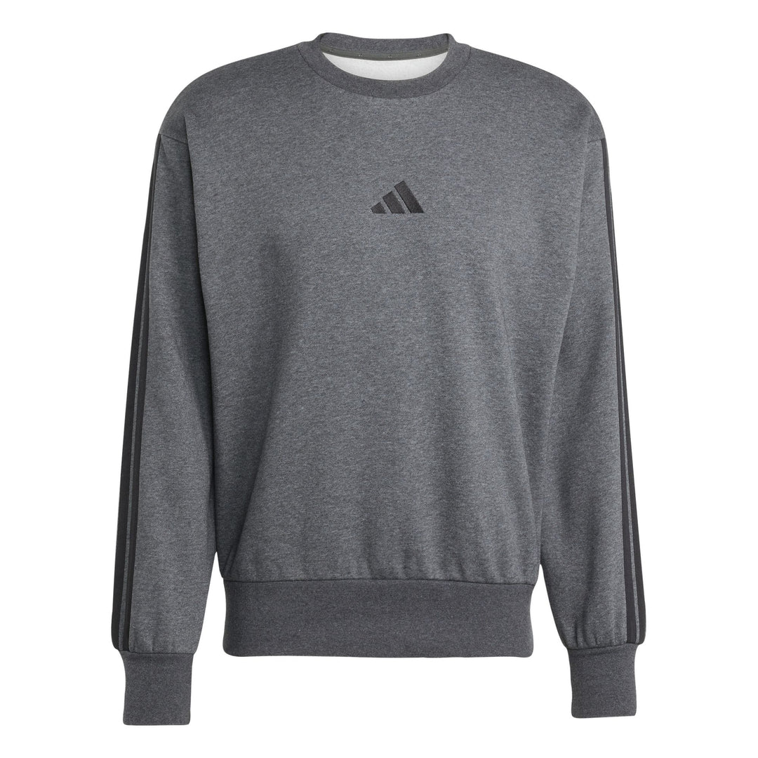 adidas M 3S Fl Swt - dgreyh/black