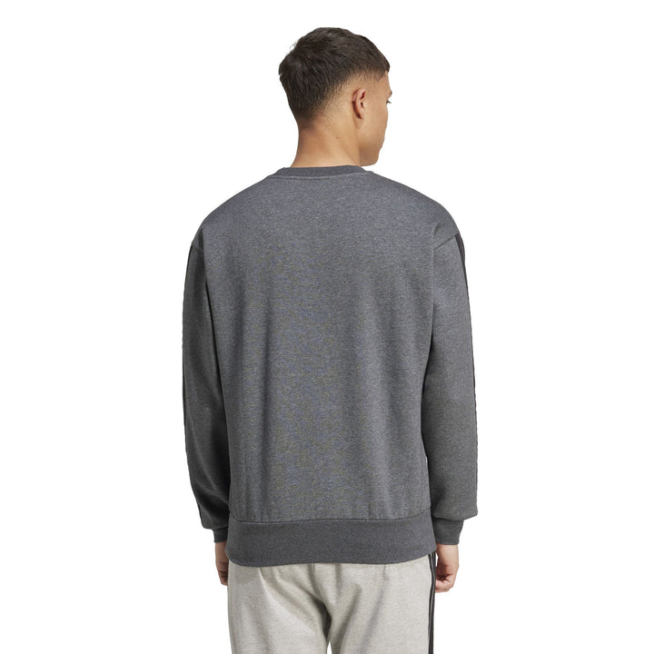 adidas M 3S Fl Swt - dgreyh/black