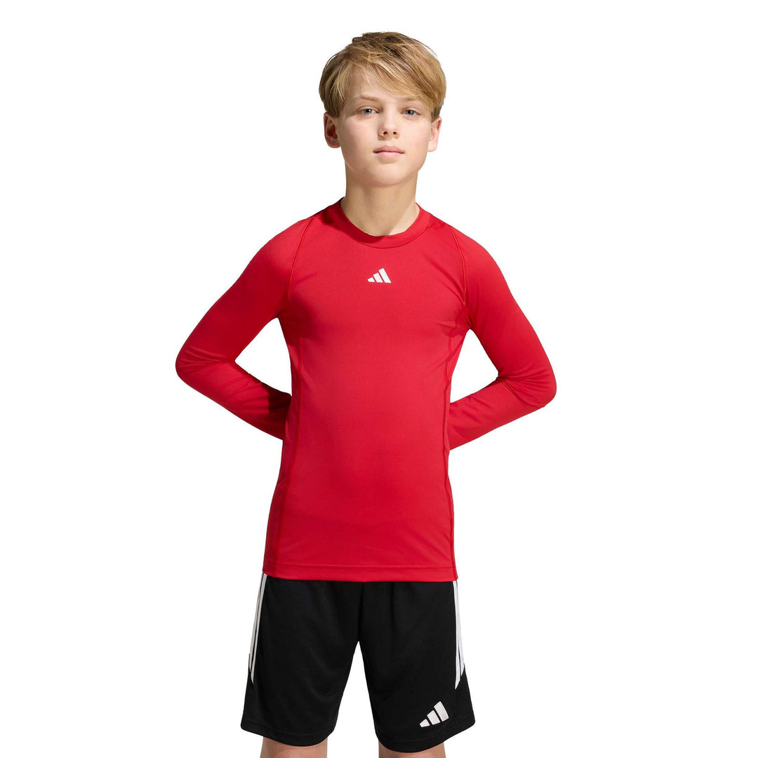 adidas Tf Ls Tee Y Kinder - tepore