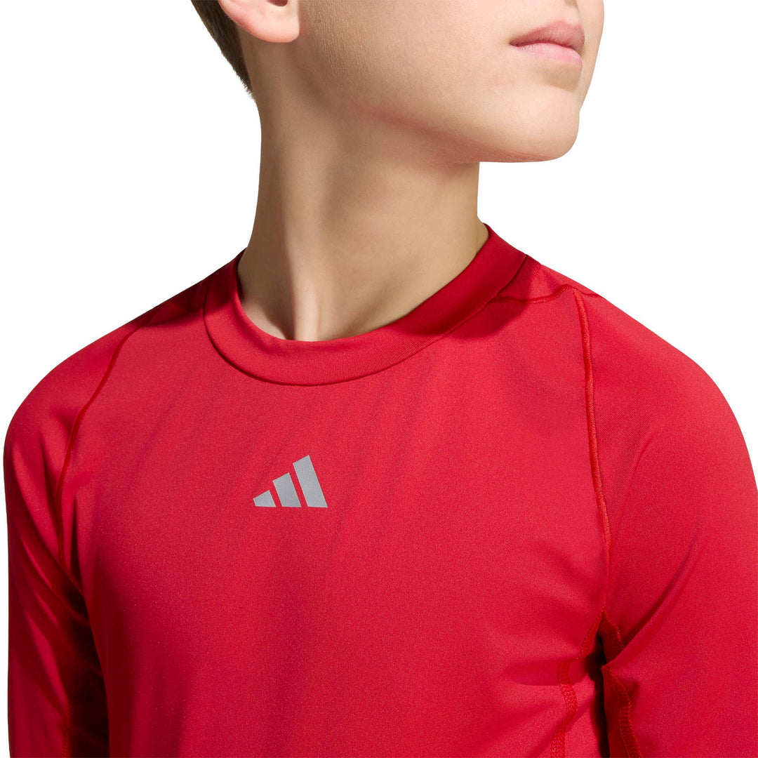 adidas Tf Ls Tee Y Kinder - tepore
