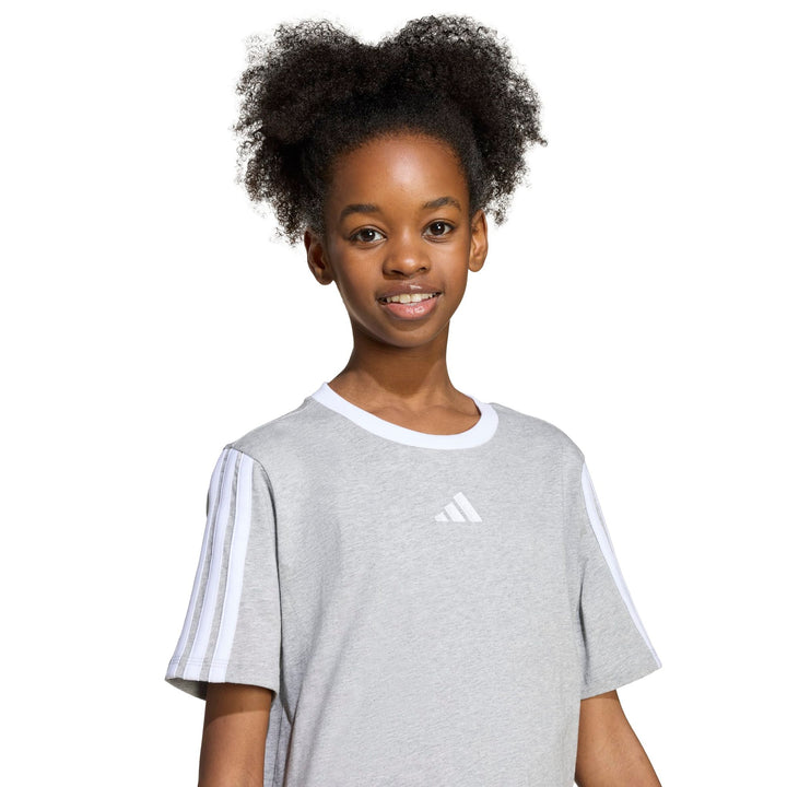 adidas Jg 3S Bf Tee - mgreyh/white