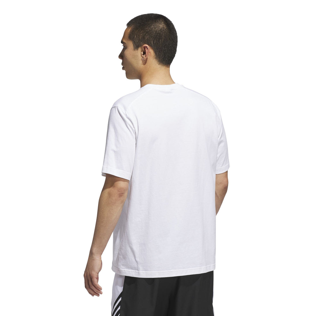 adidas Bb Found Tee - white/black