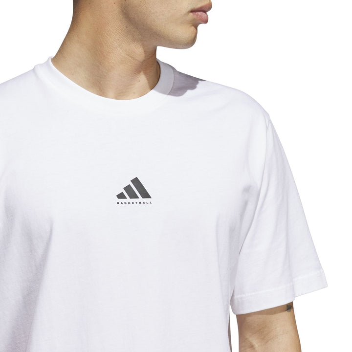 adidas Bb Found Tee - white/black